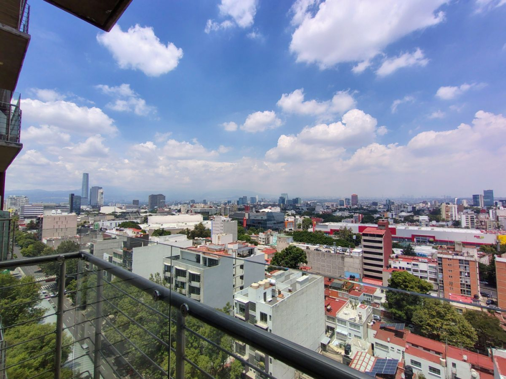 venta departamento en grand tower del valle, piso 13 vista al sur