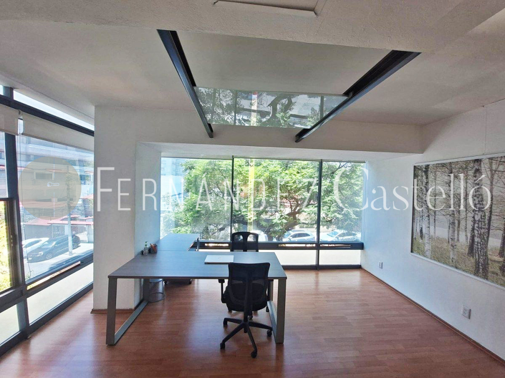 renta oficina/consultorio, tecamachalco, fuente de trevi
