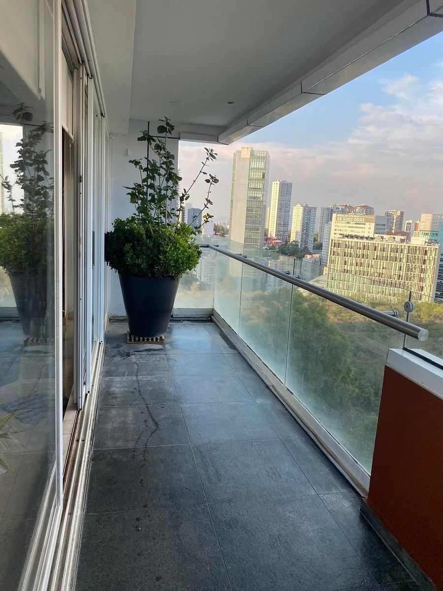  SE VENDE DEPARTAMENTO CON TERRZA EN SANTA FE, RESIDENCIAL MEDITERRANEA, A LADO DEL HOSPITAL ABC SANTA FE, EXCELENTES AMENIDADES, SEGURIDAD24-7.