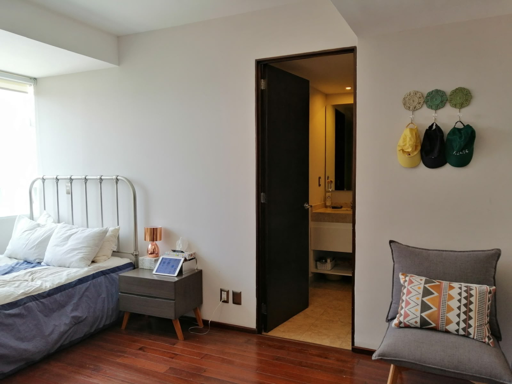 DEPARTAMENTO EN VENTA EN HACIENDA DE LAS PALMAS, EN HACIENDA EL CIERVO MUY ILUMINADO