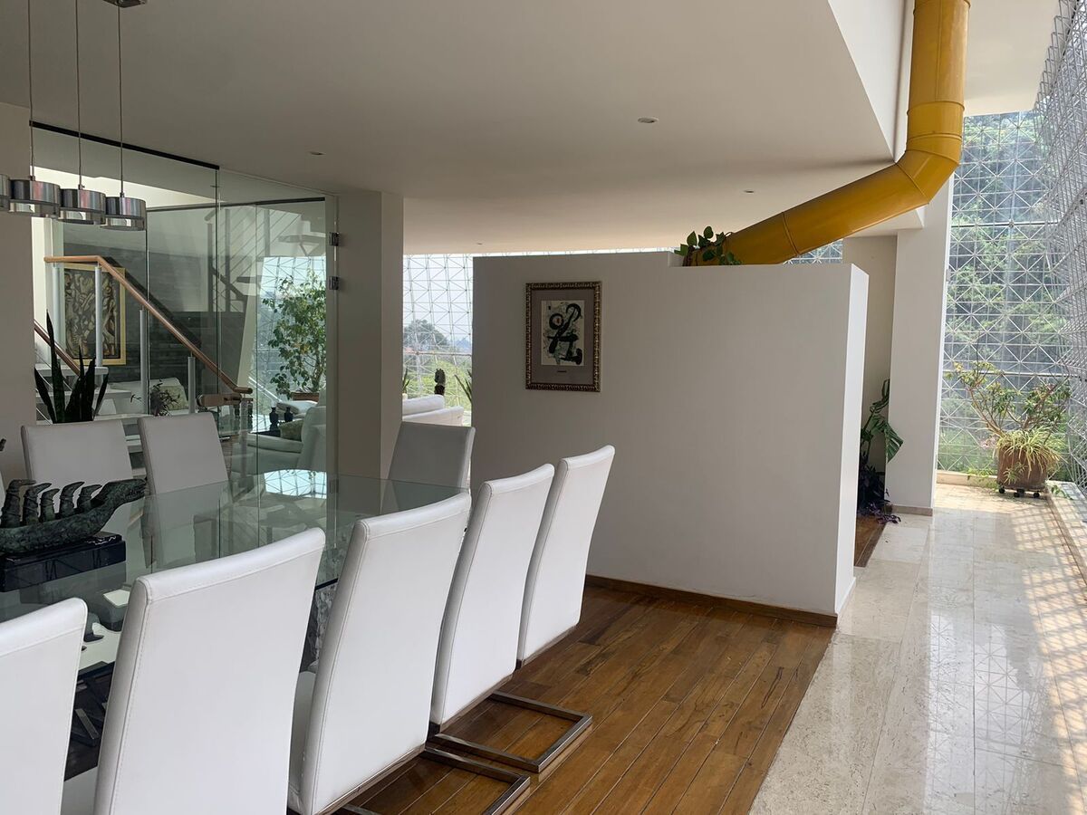 VENTA DE CASA EN LA HERRADURA CON 5 RECAMARAS Y DEPARTAMENTO INDEPENDIENTE, A 3 MINS DE LA ANAHUAC DEL NORTE, VISTAS ESPECTACULARES 
