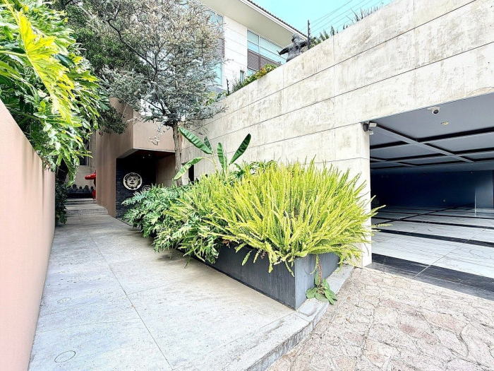 lujosa casa en renta en bosques de santa fe