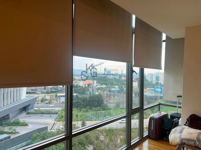 departamento en renta en residencial isla de agua, interlomas
