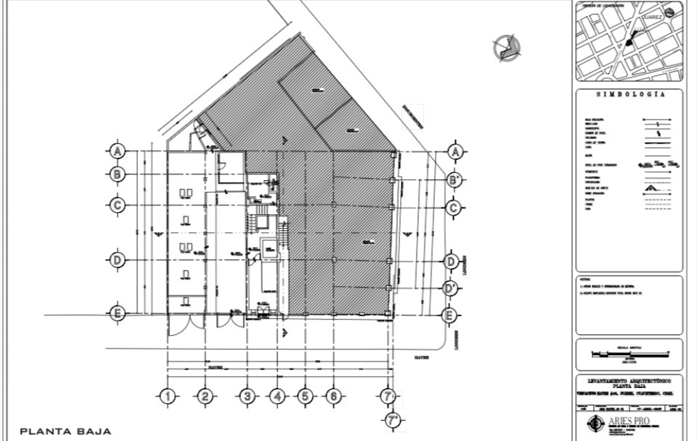 edificio en venta en esquina en  la colonia juárez