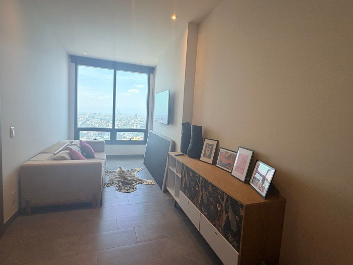 departamento amueblado en renta en be grand reforma