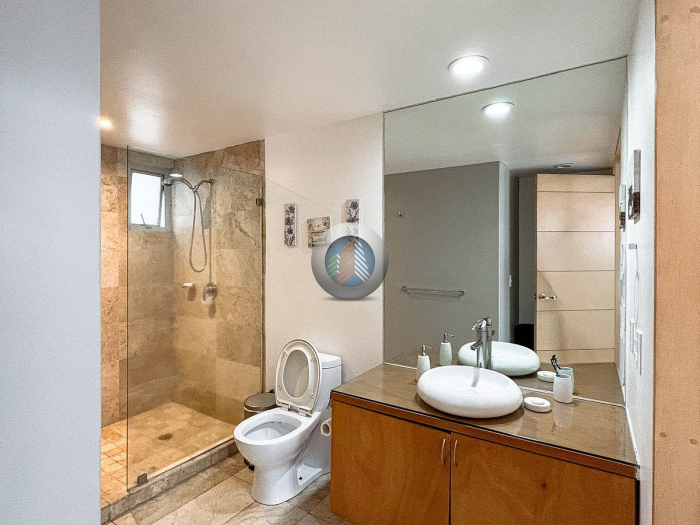 departamento amueblado en renta, granada,  junto a carso y h español