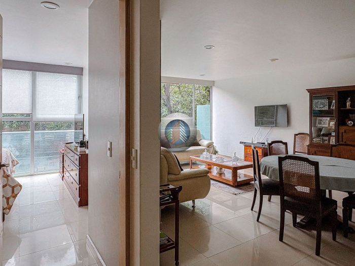 departamento amueblado en renta, granada,  junto a carso y h español