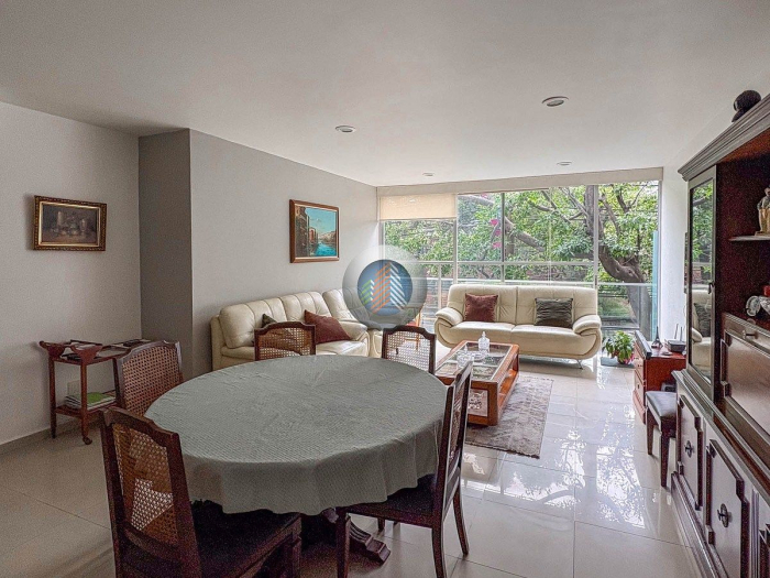 departamento amueblado en renta, granada,  junto a carso y h español