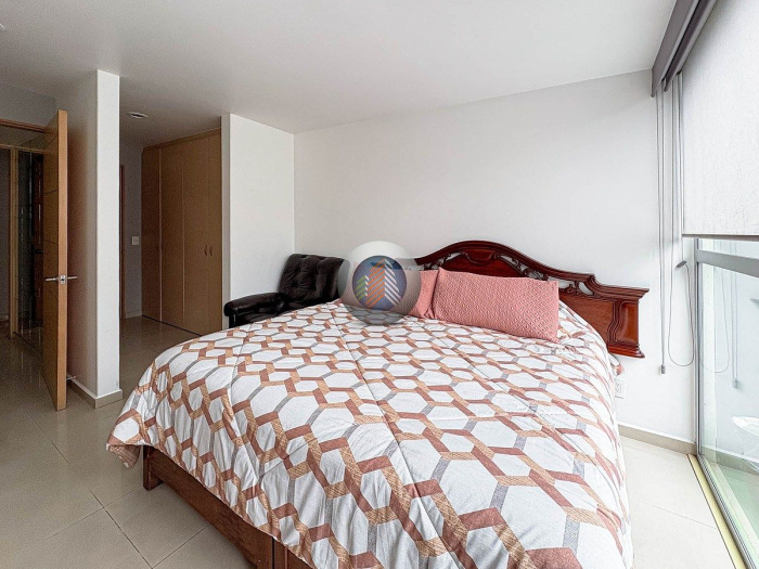 departamento amueblado en renta, granada,  junto a carso y h español
