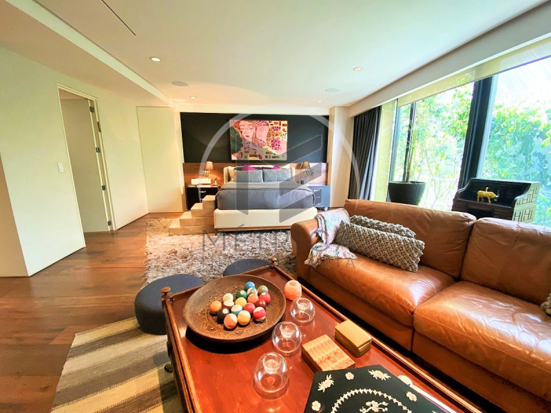 departamento tipo garden amueblado y equipado en renta en polanco: