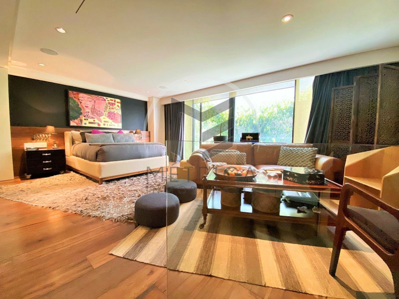 departamento tipo garden amueblado y equipado en renta en polanco: