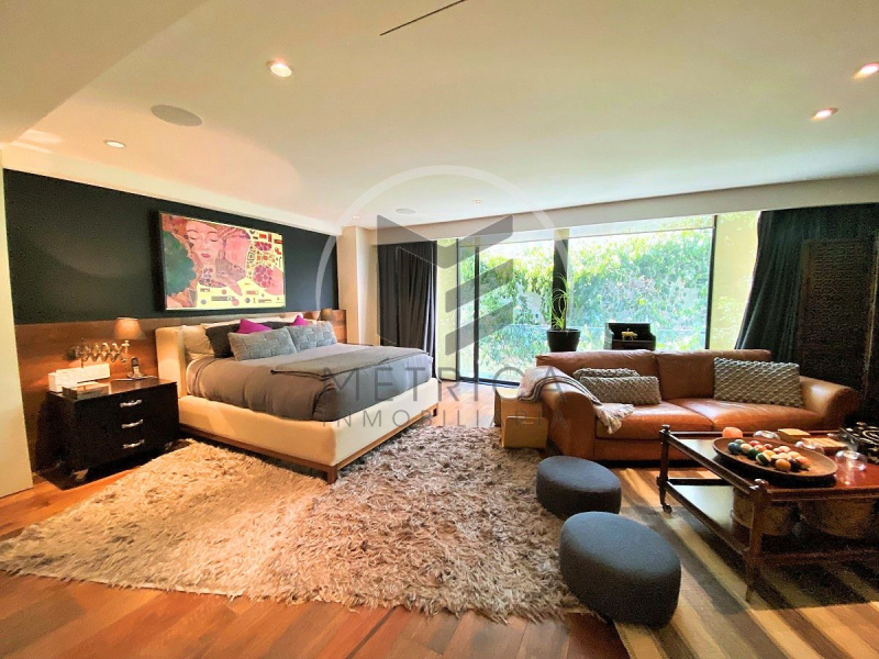 departamento tipo garden amueblado y equipado en renta en polanco: