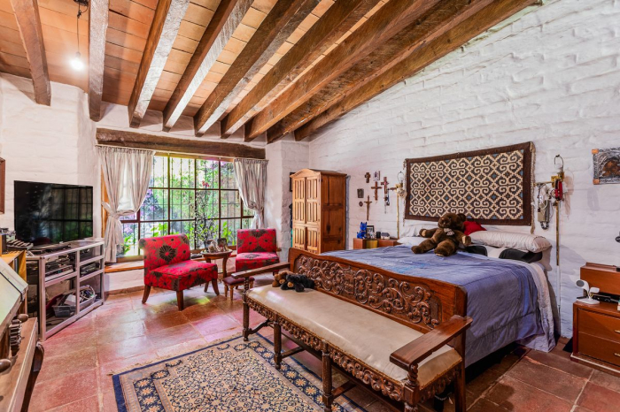 casa de 1 nivel en condominio con jardín y chimeneas – topilejo, tlalpan, cdmx