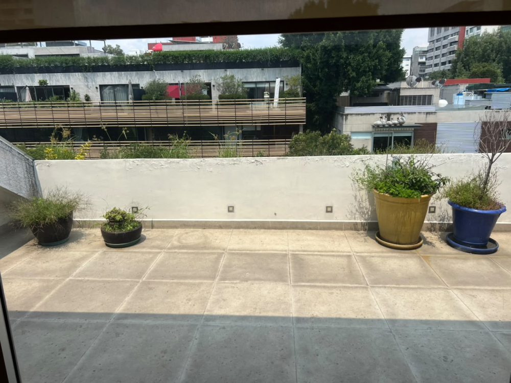 departamento renta polanco ph de 2 niveles con terraza