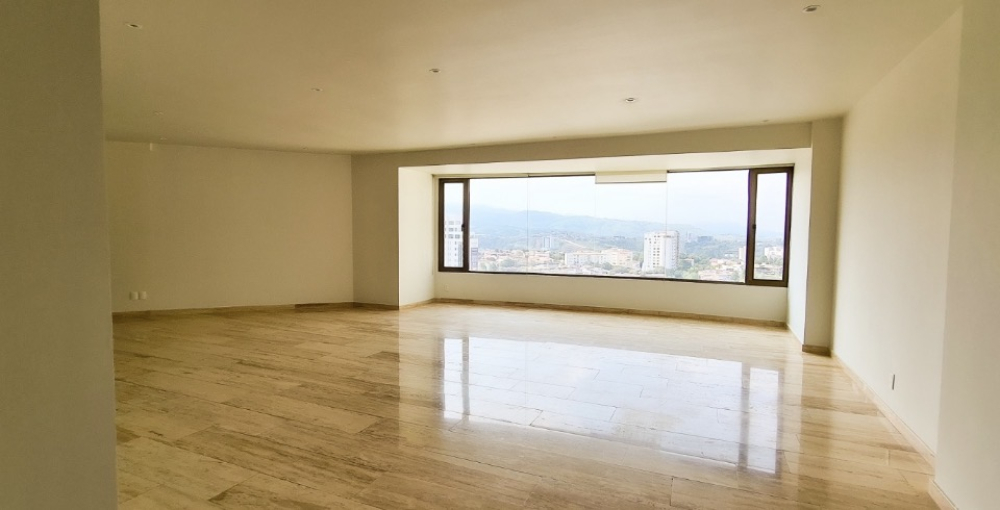 renta departamento en isla de agua, interlomas en jesus del monte, vista panoramica, excelentes amenidades