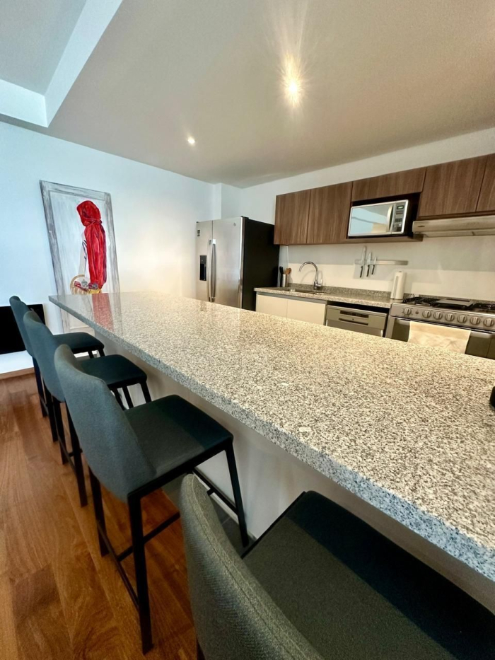 departamento en tres cumbres con muebles o sin muebles