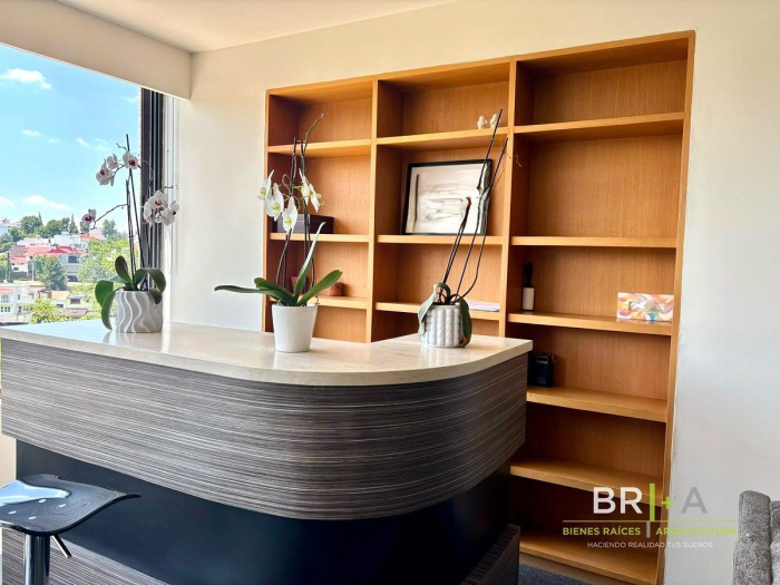 departamento en renta 4 recámaras y terraza pórticos lomas anáhuac