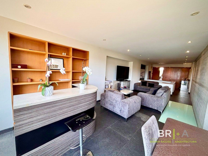departamento en renta 4 recámaras y terraza pórticos lomas anáhuac