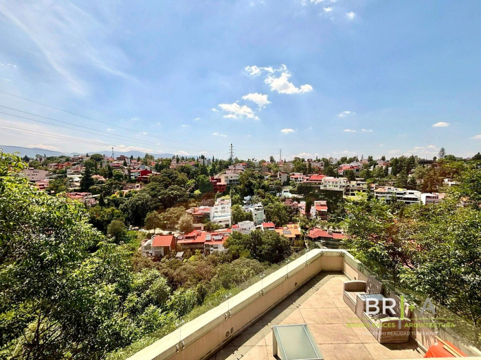 departamento en renta 4 recámaras y terraza pórticos lomas anáhuac