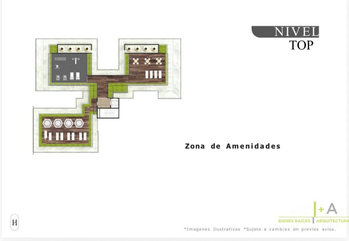 departamento garden en venta en tecamachalco