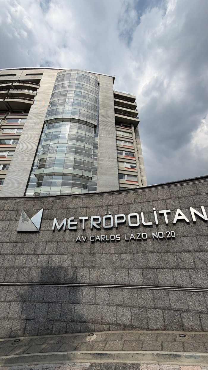 santa fe. metropolitan. renta departamento $39,000mn