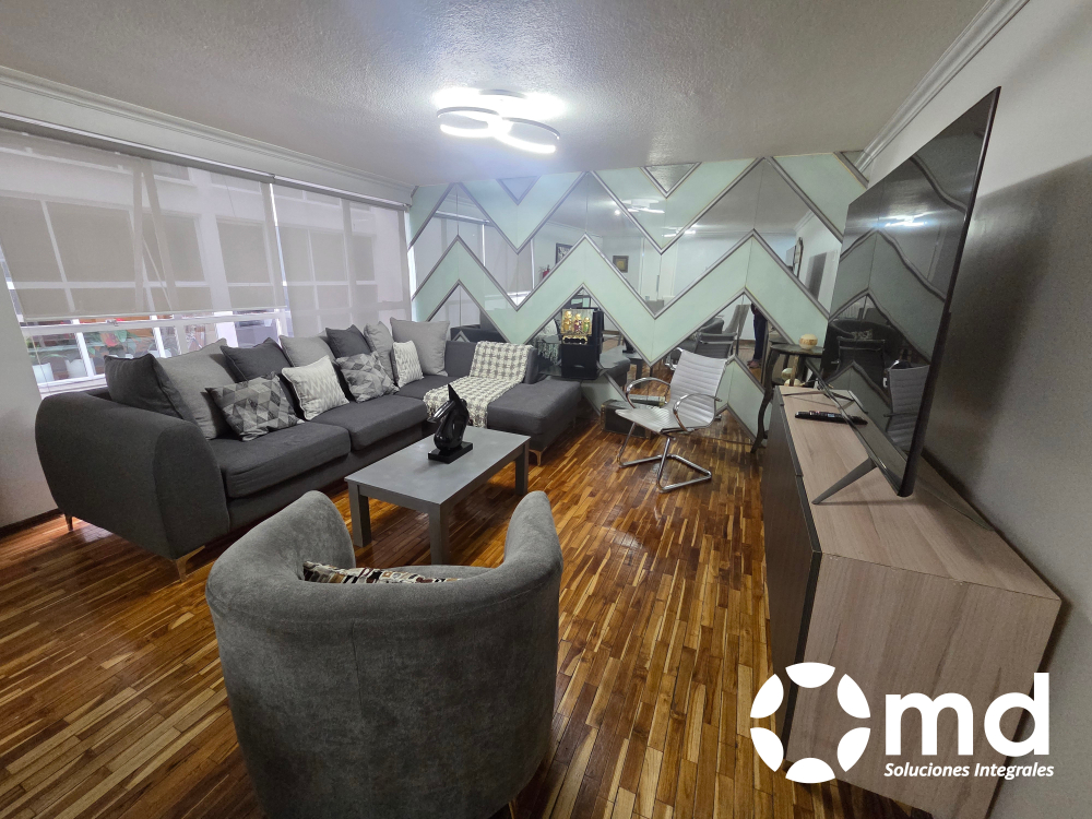 departamento amueblado en renta en la del valle centro santa cruz atoyac