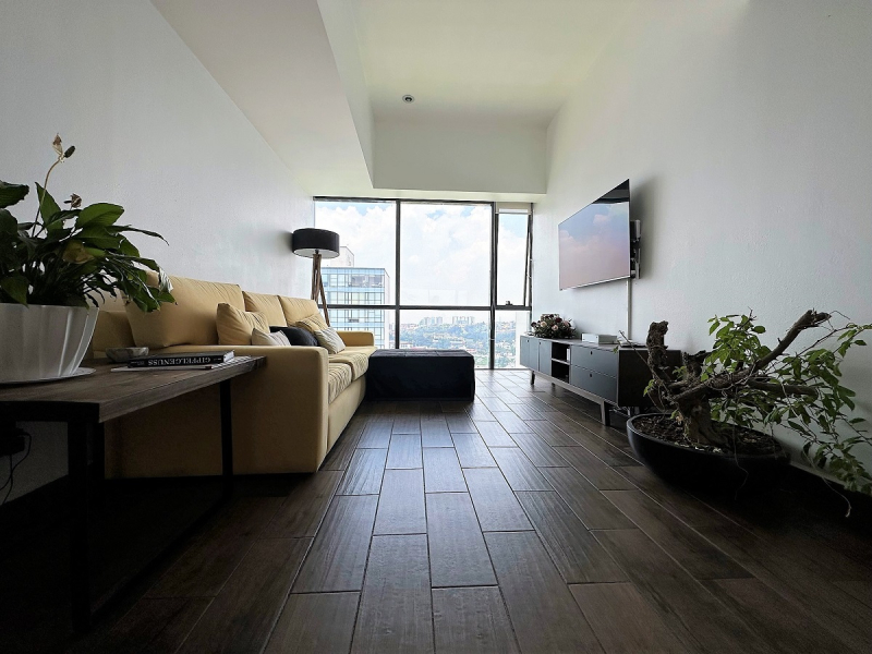 departamento ph en renta en central park interlomas semiamueblado: