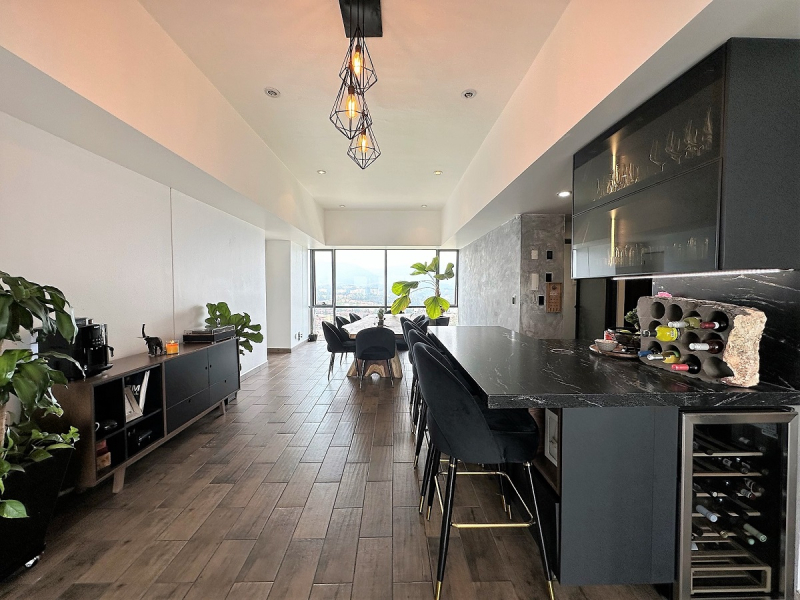 departamento ph en renta en central park interlomas semiamueblado: