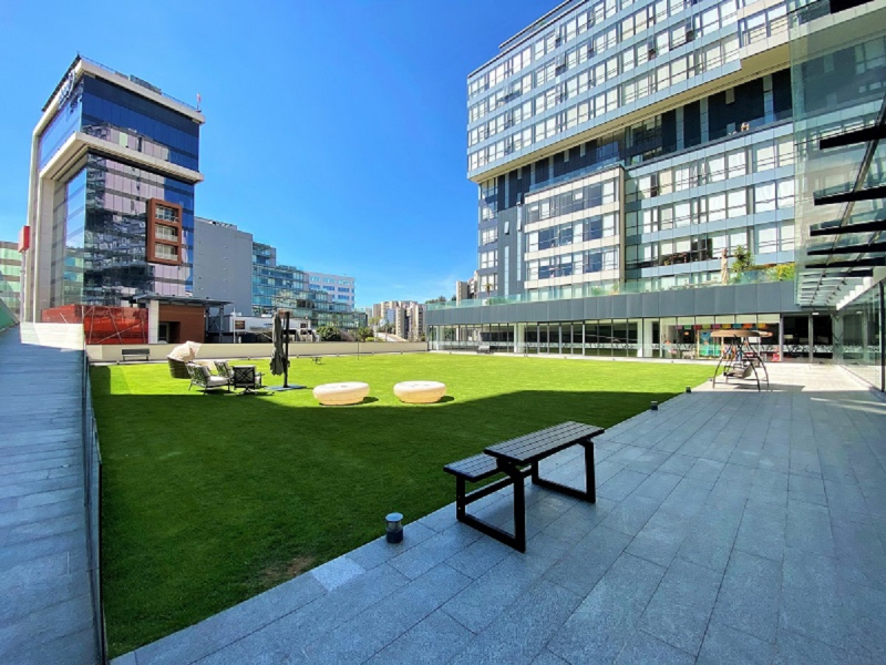 departamento ph en renta en central park interlomas semiamueblado: