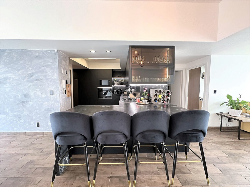 departamento ph en renta en central park interlomas semiamueblado: