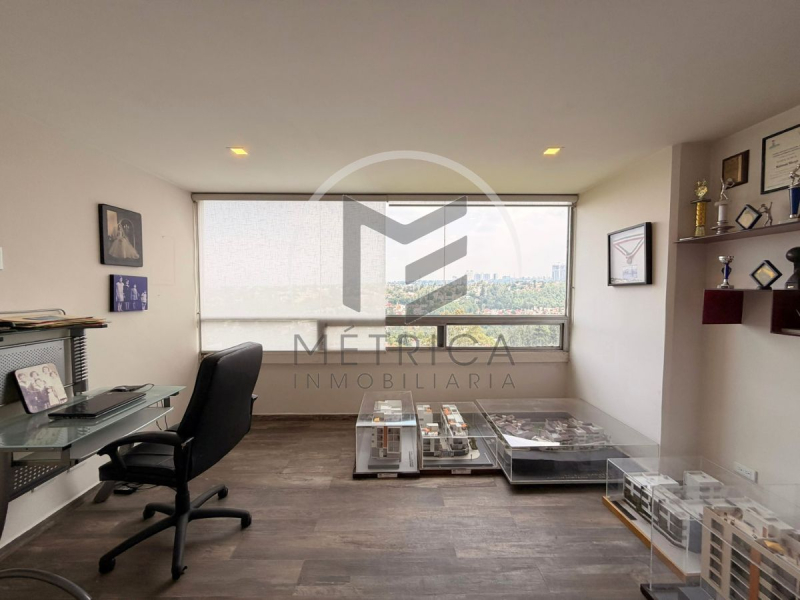  ph en dos niveles en venta en bosque de minas, remodelado y con vista panorámica