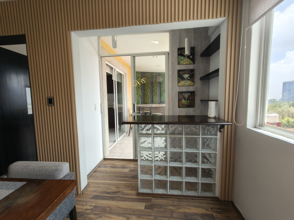 RENTA DEPARTAMENTO TOTALMENTE REMODELADO AMUEBLADO