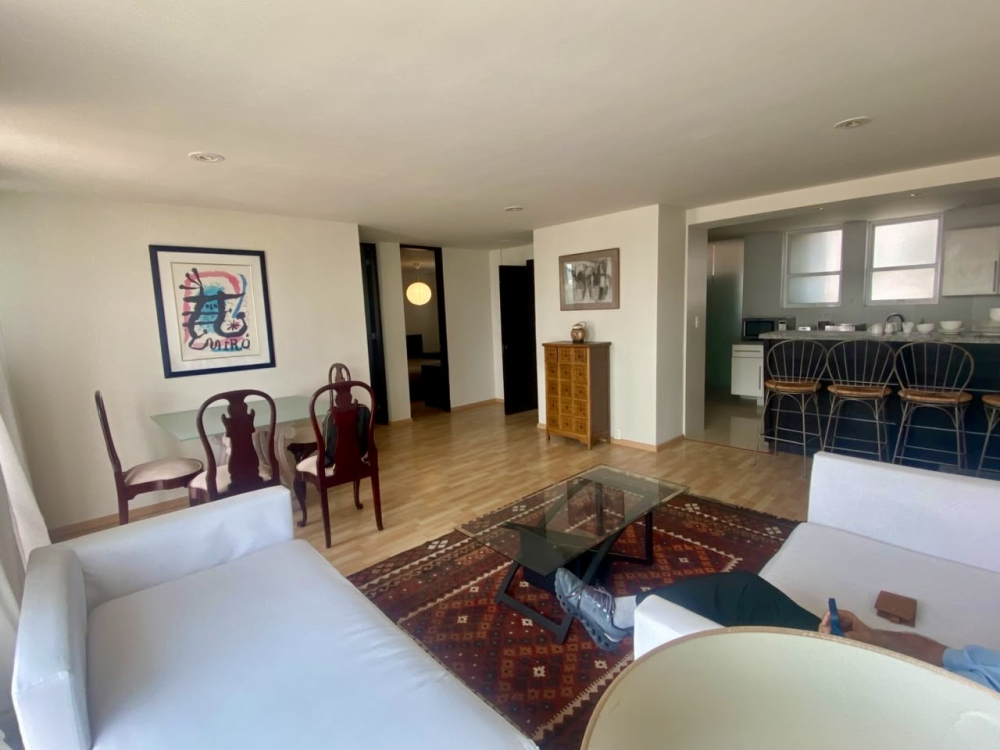 departamento en renta, polanco, amueblado