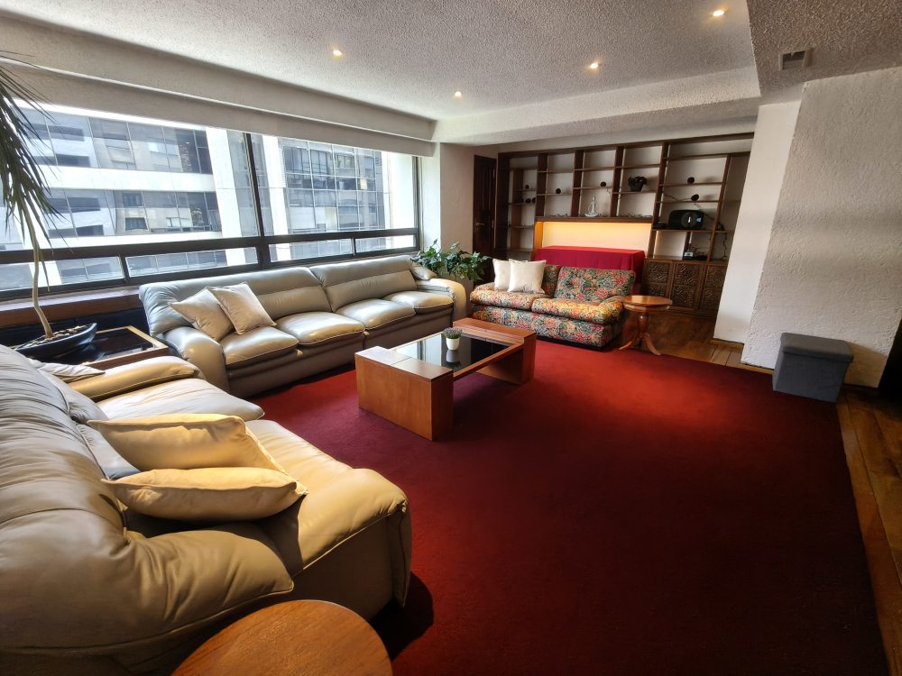 DEPARTAMENTO AMUEBLADO EN RENTA EN LOMAS DE CHAPULTEPEC