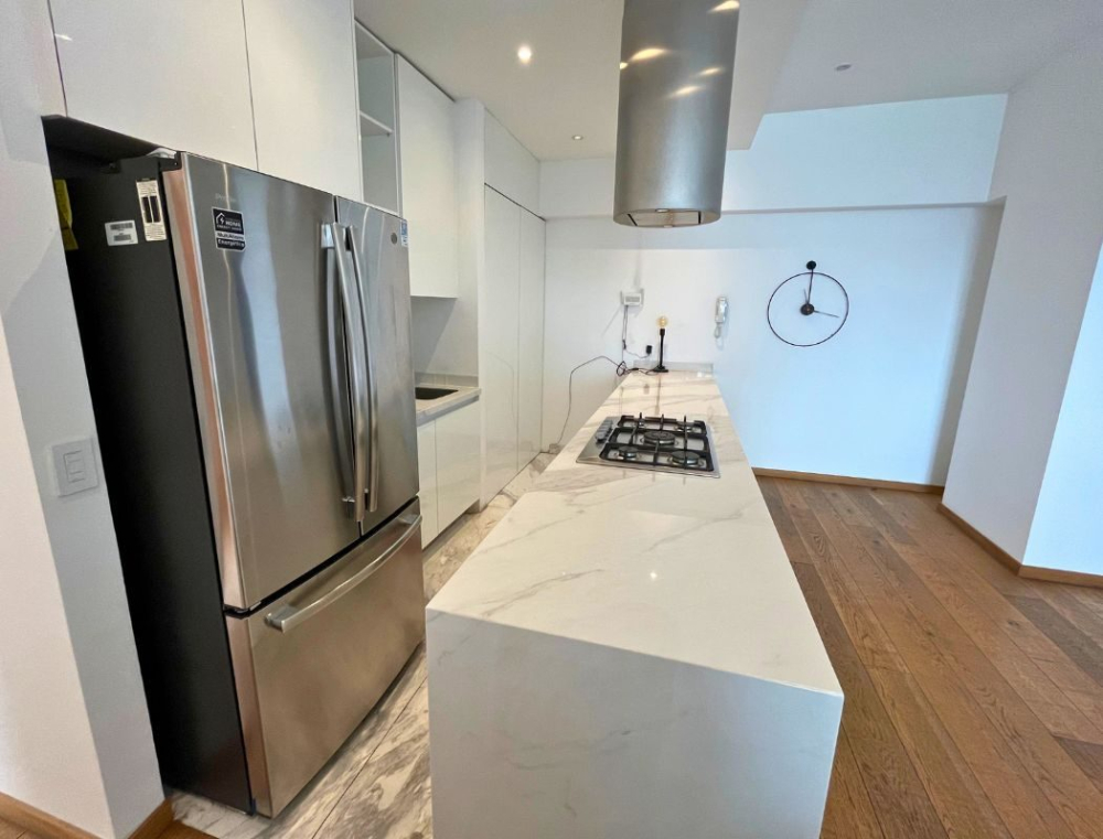 departamento en renta en icon condesa | 2 recámaras, 2 estacionamientos