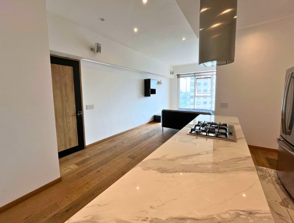 departamento en renta en icon condesa | 2 recámaras, 2 estacionamientos
