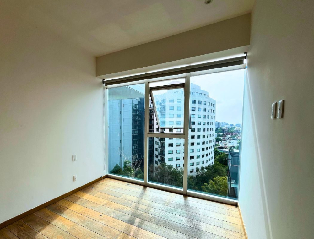 departamento en renta en icon condesa | 2 recámaras, 2 estacionamientos