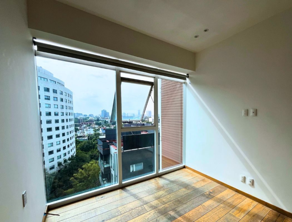 departamento en renta en icon condesa | 2 recámaras, 2 estacionamientos