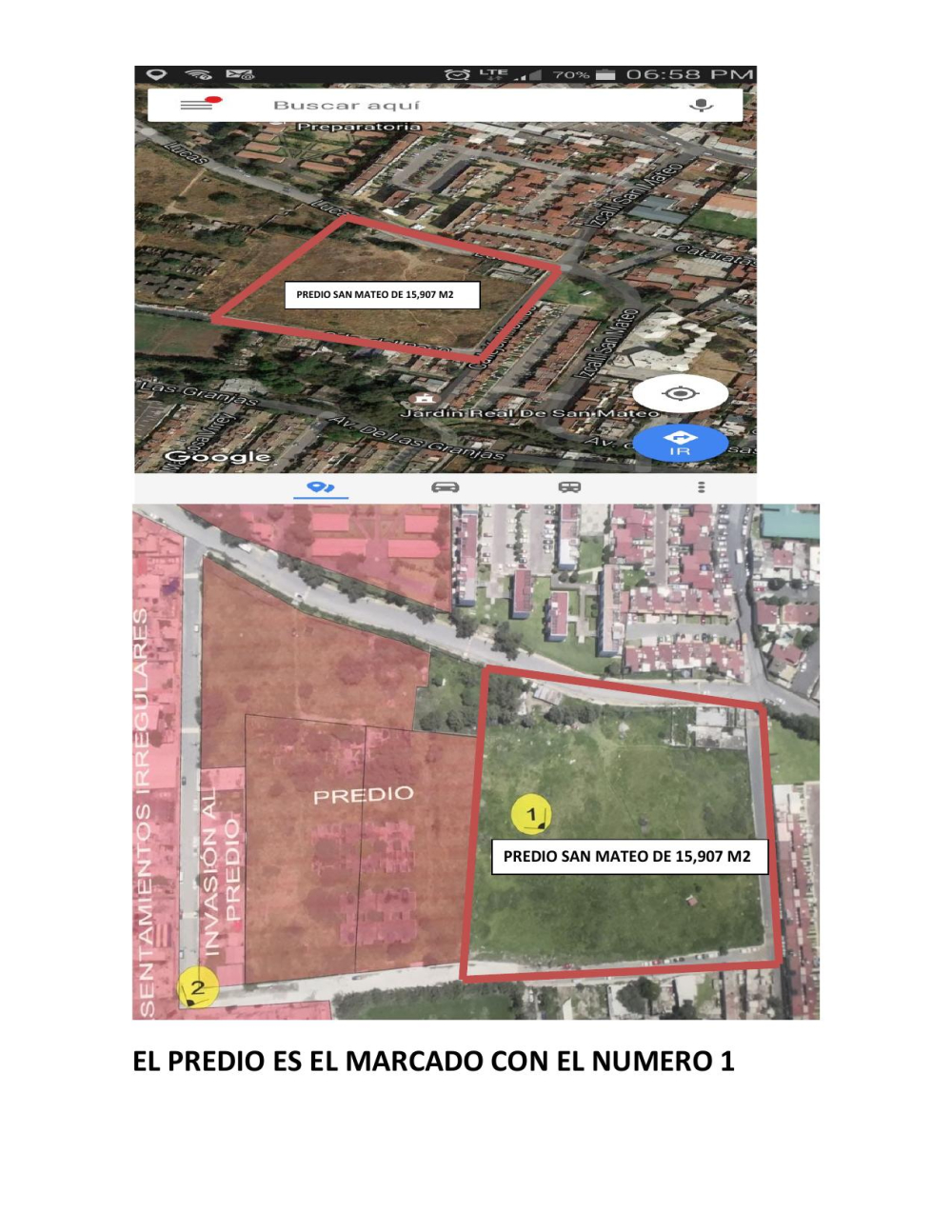 terreno en venta - para desarrollo - san mateo oxipaco - lomas verdes 