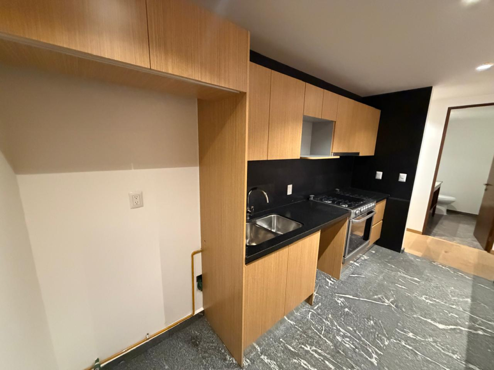 departamento en renta - tres cumbres - santa fe 