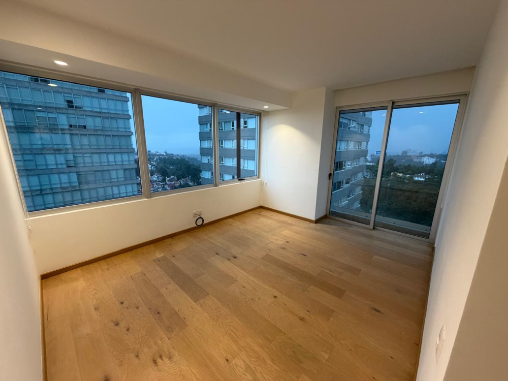 departamento en renta - tres cumbres - santa fe 
