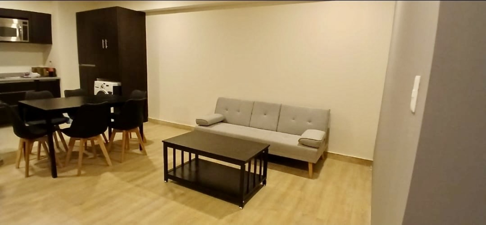 departamento en renta, amueblado, en bosque de las palmas