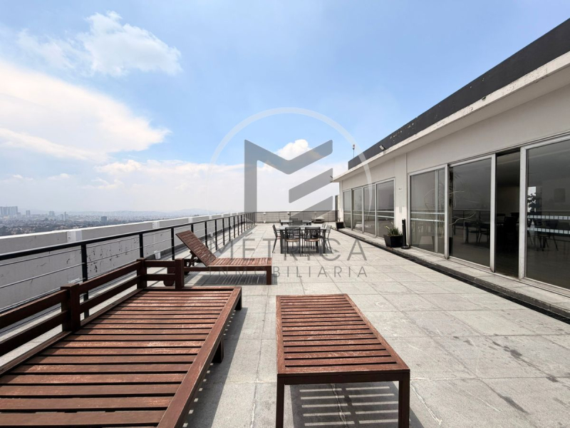 departamento en venta en tecamachalco (piso alto)