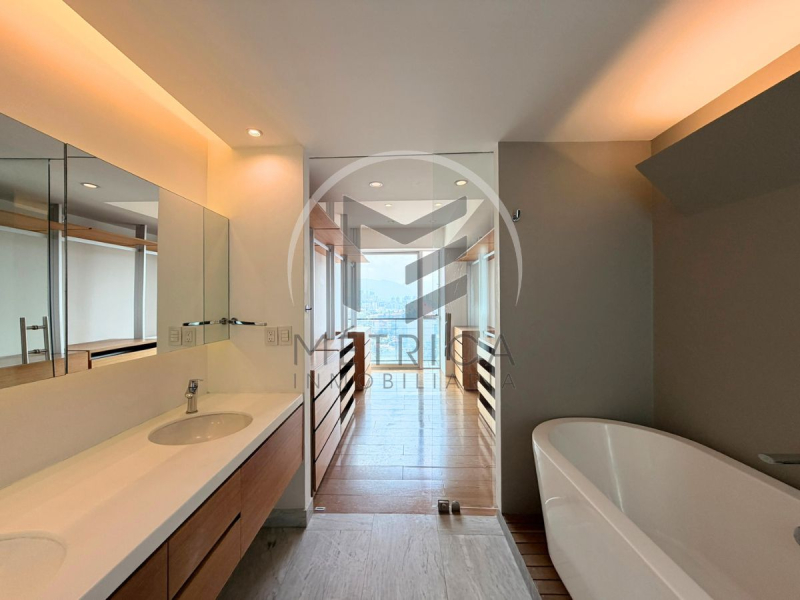 departamento en venta en tecamachalco (piso alto)
