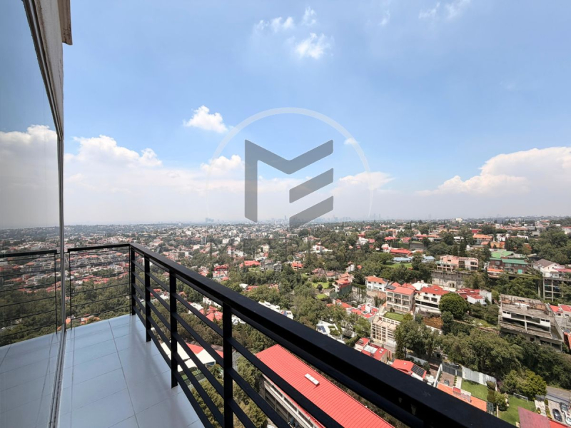 departamento en venta en tecamachalco (piso alto)