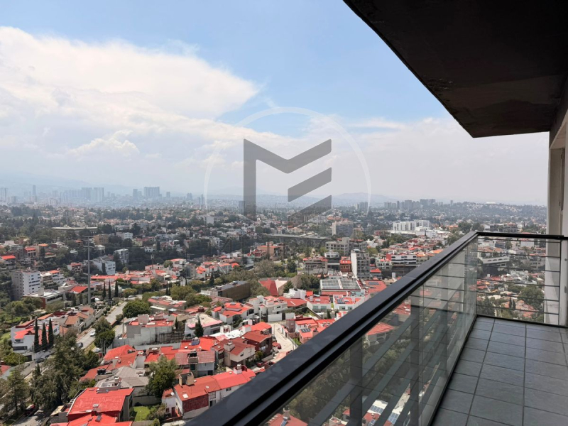 departamento en venta en tecamachalco (piso alto)