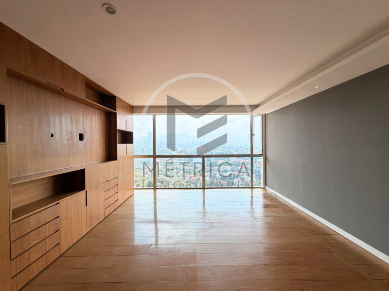 departamento en venta en tecamachalco (piso alto)
