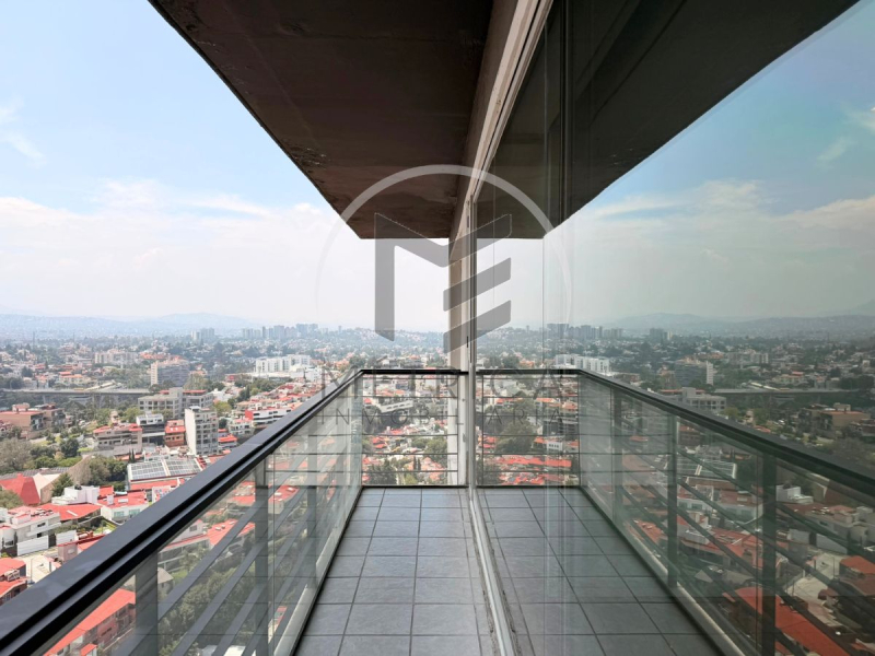 departamento en venta en tecamachalco (piso alto)