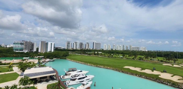 renta departamento en la vela, puerto cancún