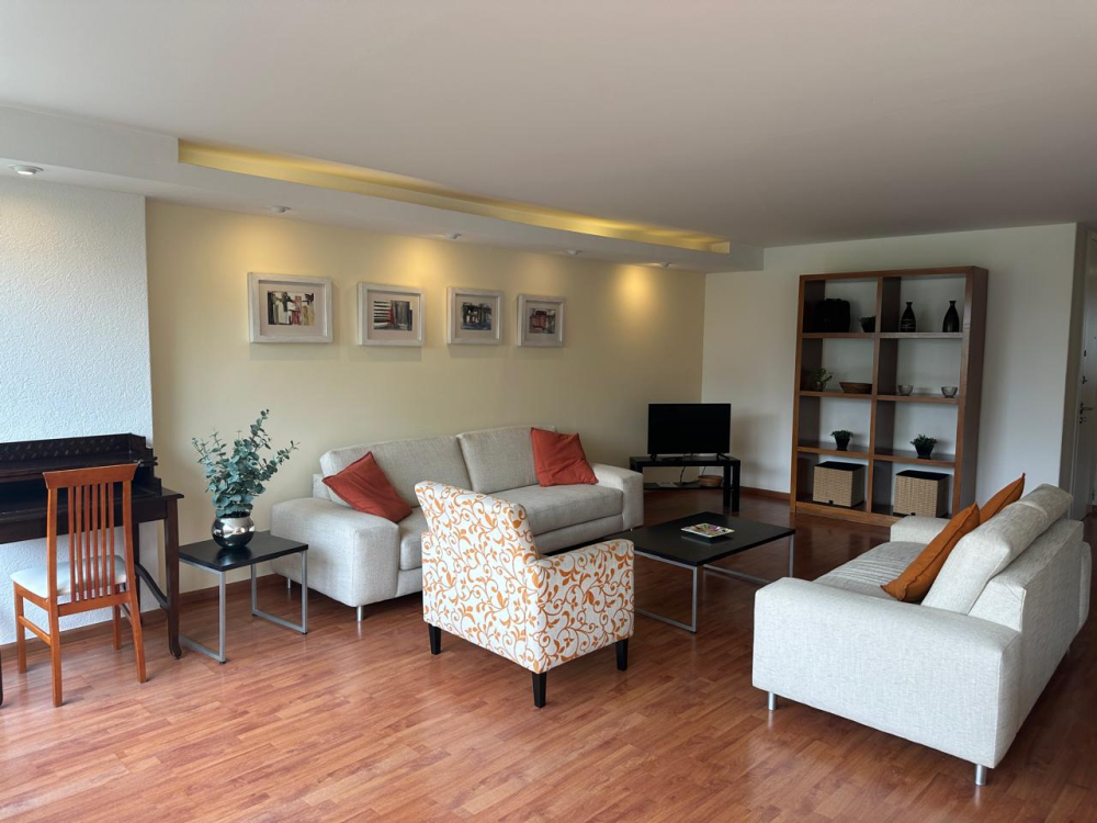 departamento amueblado y remodelado en campos elíseos, polanco.